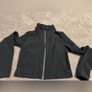 lululemon athletica Black Utility Jacket with Stand-Up Collar